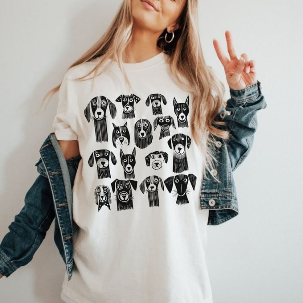 Cute Dog Paw Shirt, Dog Mom Shirt Dog Lover Shirt, All My Friends Are Dogs Shirt